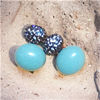 Pendientes Lucos Mujer in Plata Turchese A45 - A45